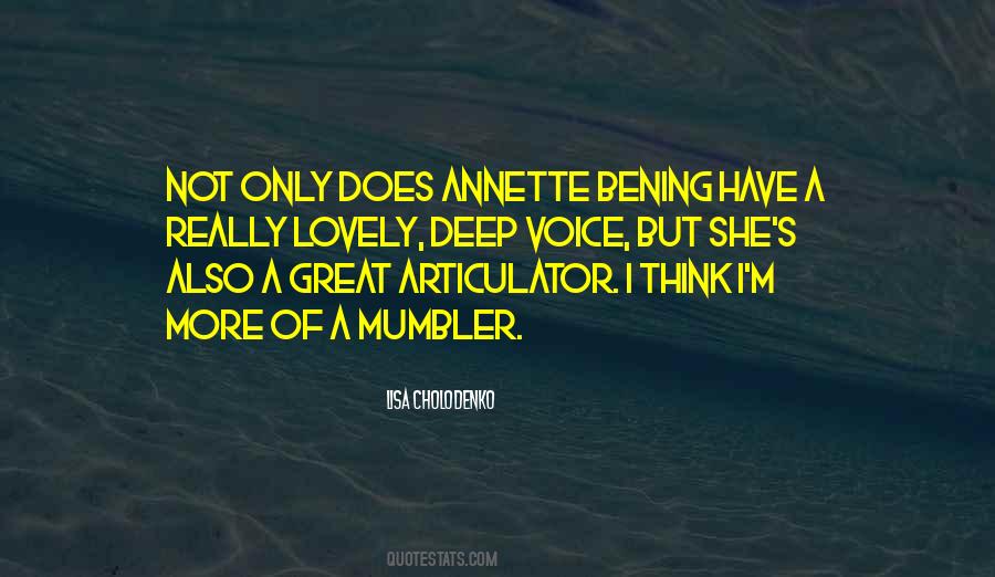 Mumbler Quotes #436858