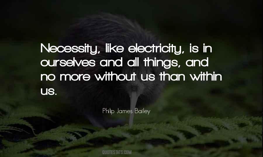 Quotes About No Electricity #142292