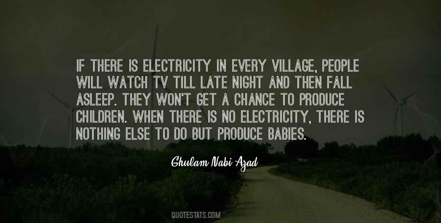Quotes About No Electricity #43470