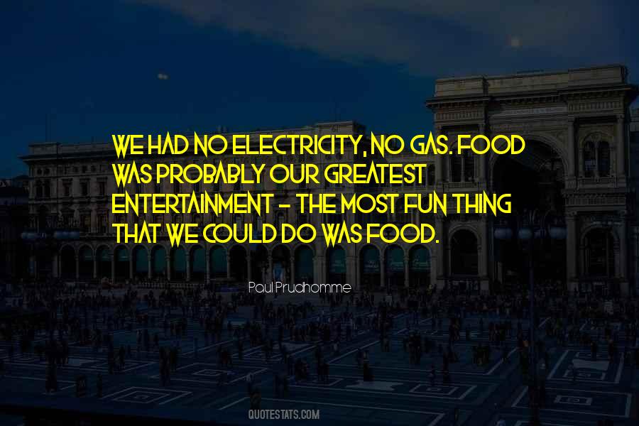Quotes About No Electricity #996719