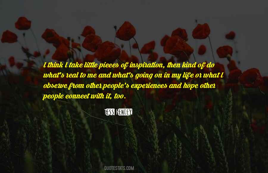 Quotes About Real Life Experiences #671155