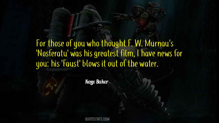 Murnau's Quotes #1484604