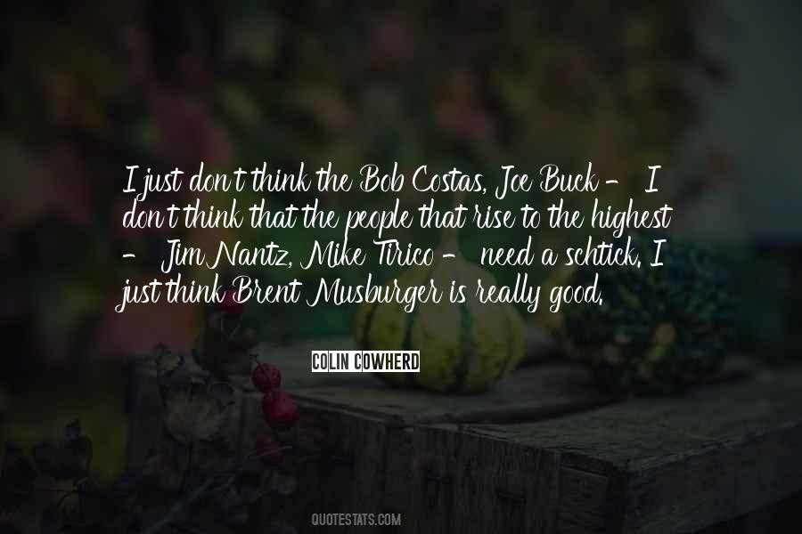Musburger Quotes #1647237