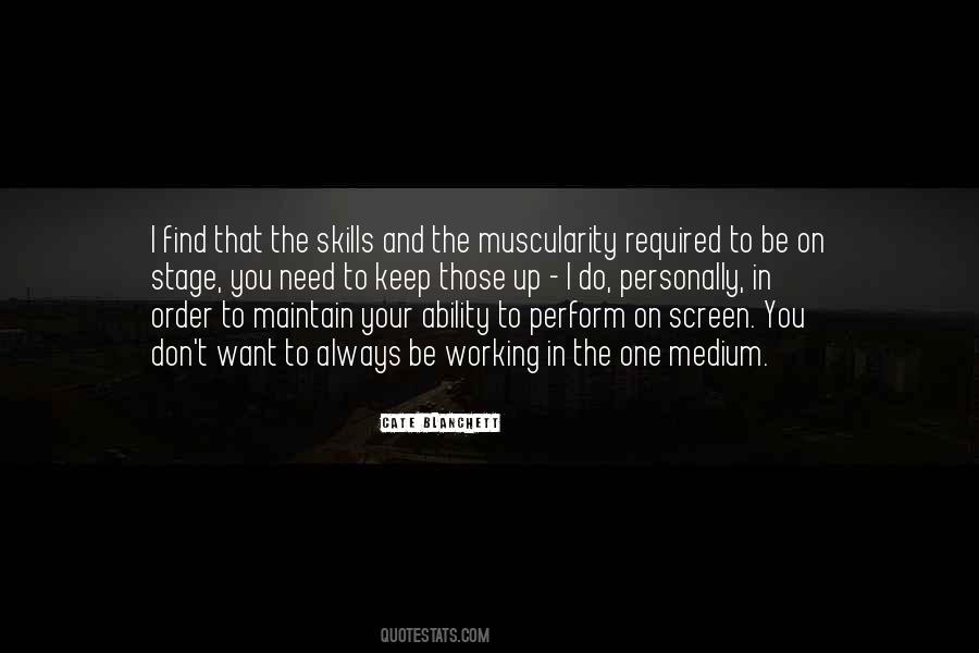 Muscularity Quotes #367664