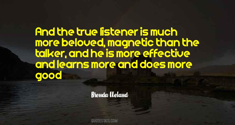 Quotes About Being A Good Listener #1814173