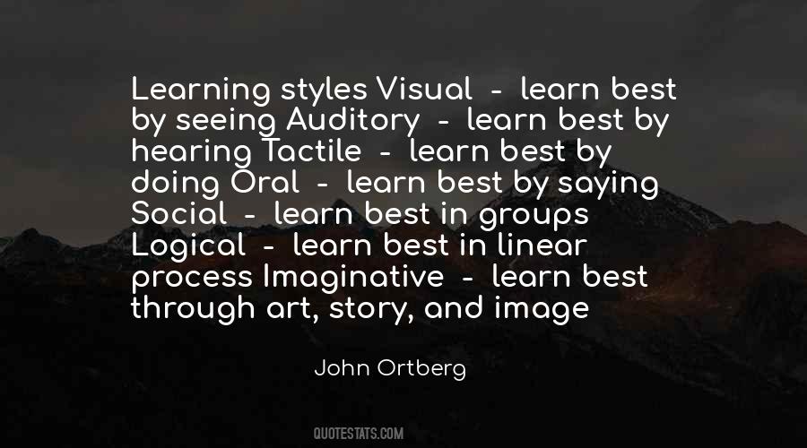 Quotes About Auditory Learning #856121