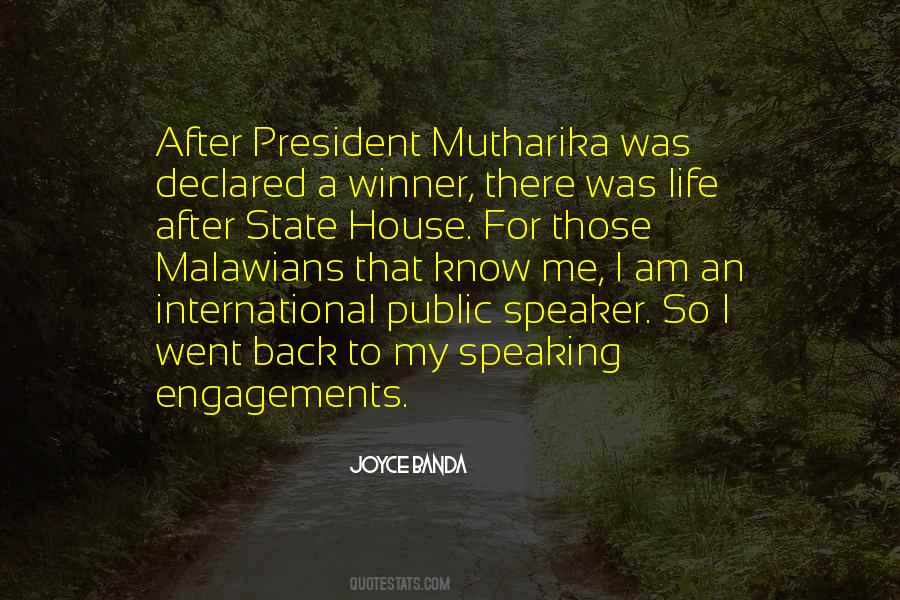 Mutharika Quotes #450997