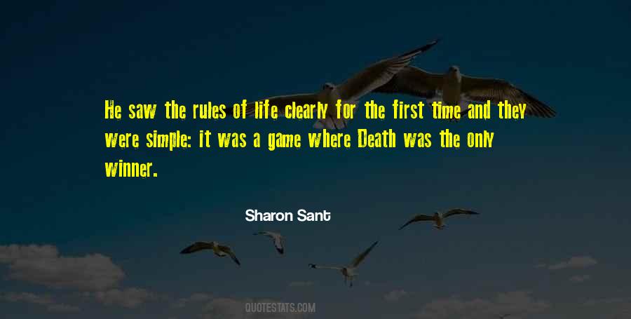 Quotes About Rules Of The Game #321261