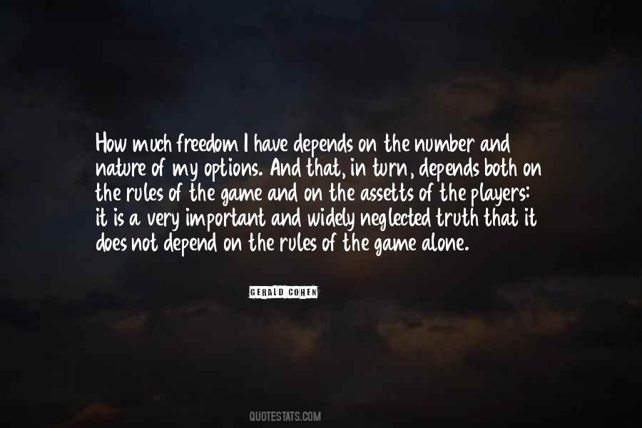 Quotes About Rules Of The Game #622210