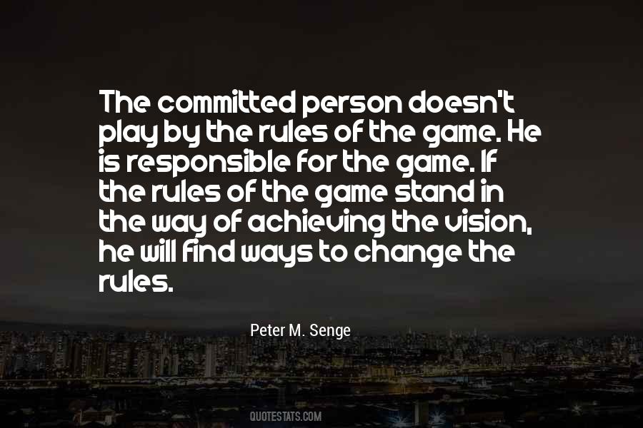 Quotes About Rules Of The Game #950866
