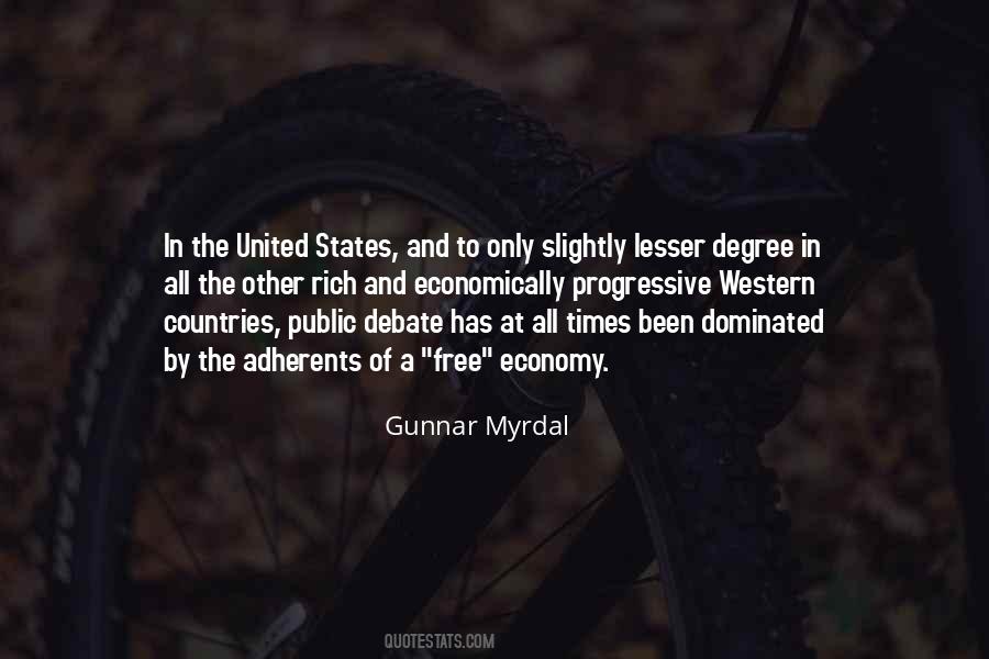 Myrdal Quotes #537562