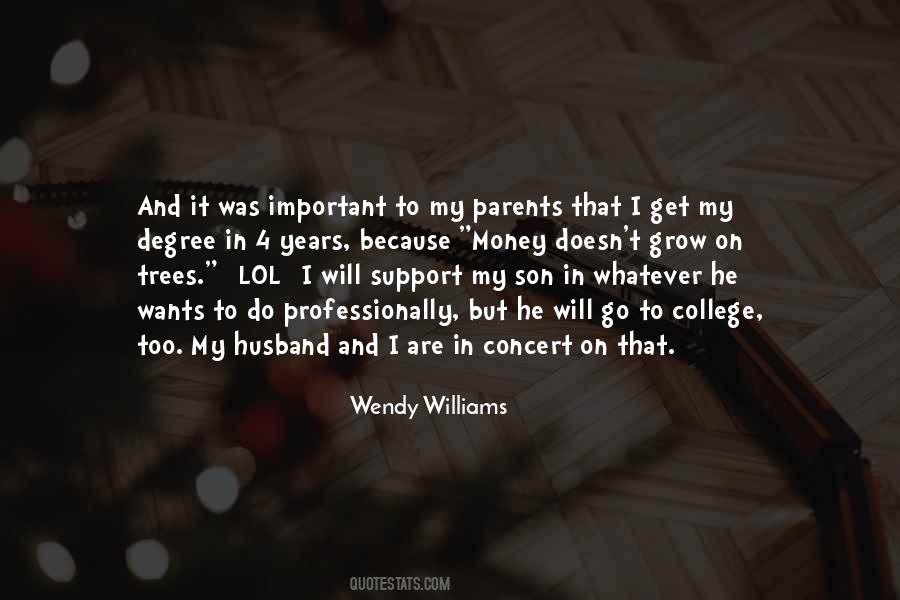 Quotes About Son Going To College #1828037