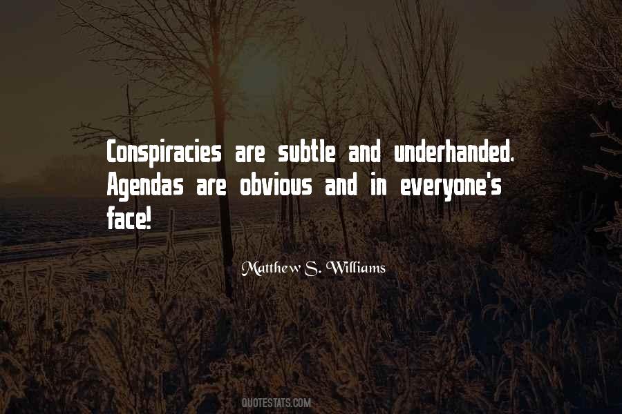 Quotes About Conspiracies #1067377