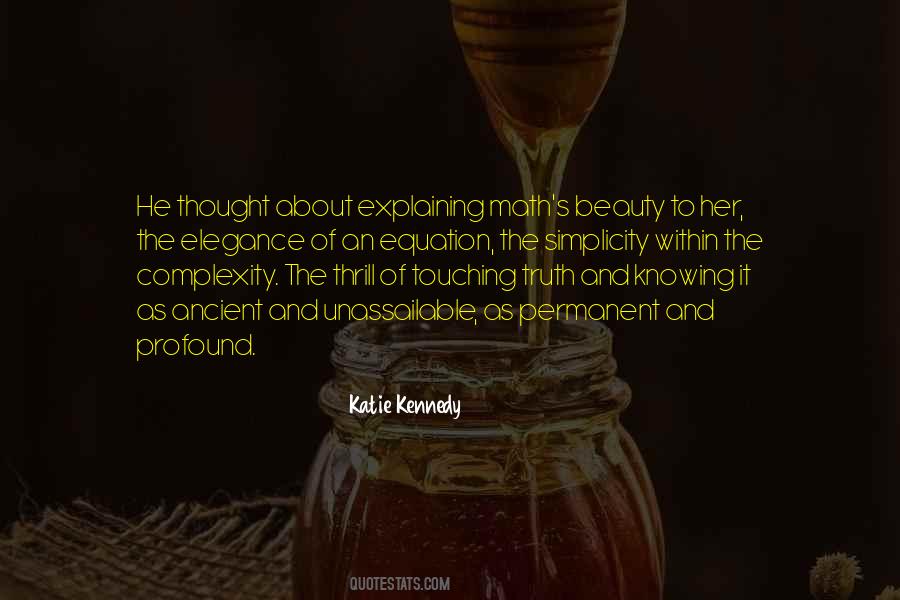 Quotes About Beauty And Simplicity #1029578