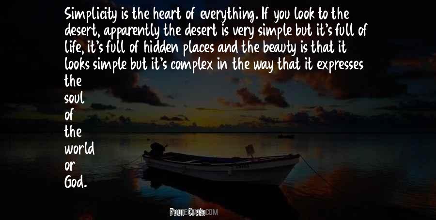 Quotes About Beauty And Simplicity #1469199