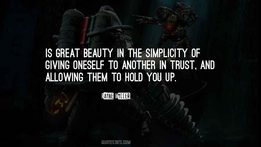 Quotes About Beauty And Simplicity #545791