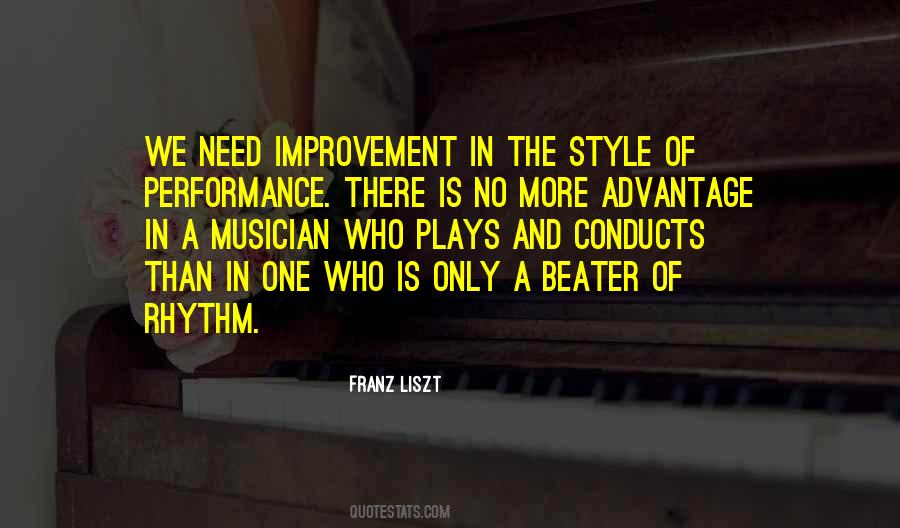 Quotes About Performance Improvement #1863033