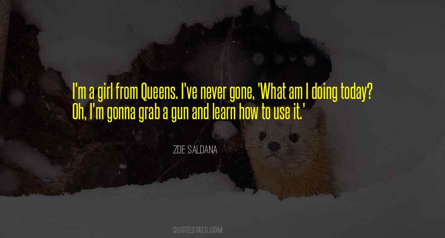Quotes About A Girl And A Gun #1440176