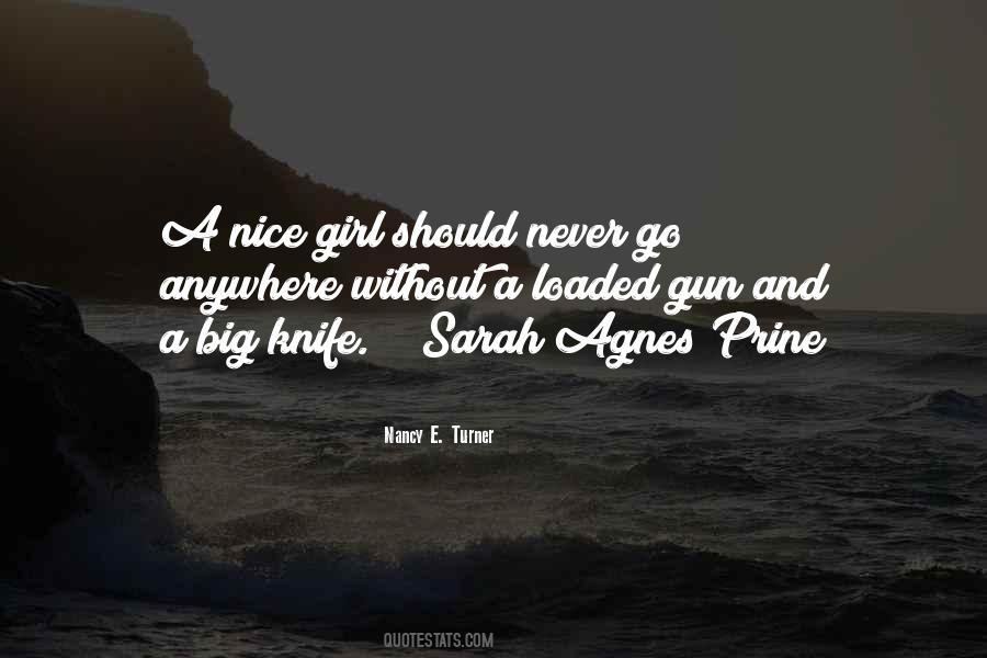 Quotes About A Girl And A Gun #512201