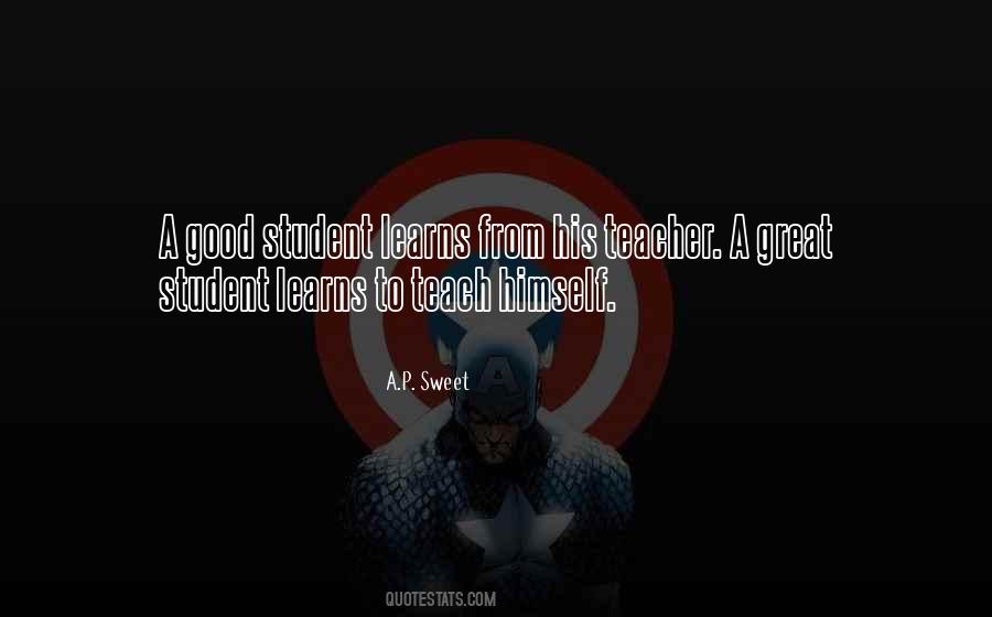 Quotes About Great Teaching #365689