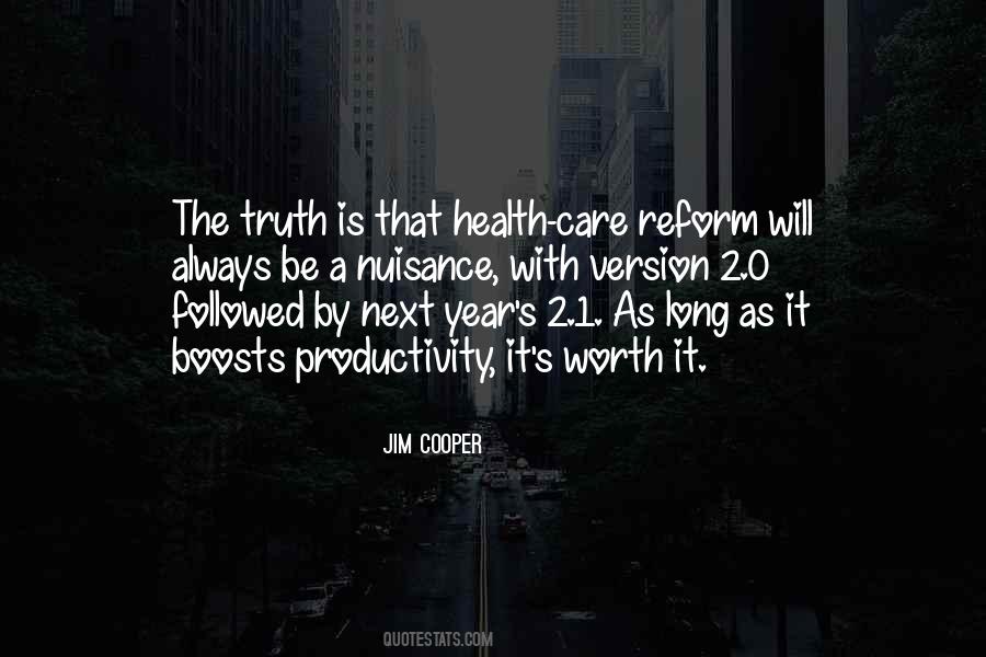 Quotes About Health Care Reform #1741414