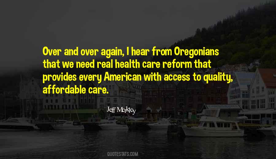 Quotes About Health Care Reform #214945