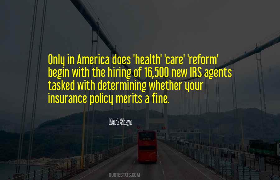 Quotes About Health Care Reform #365713