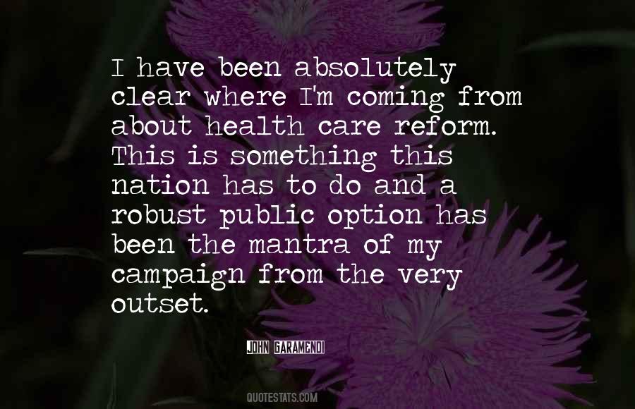 Quotes About Health Care Reform #52104