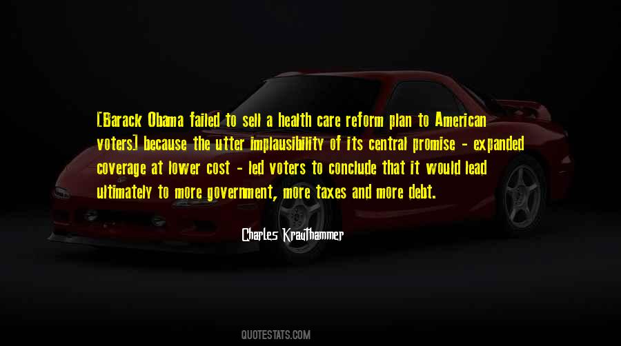 Quotes About Health Care Reform #988063
