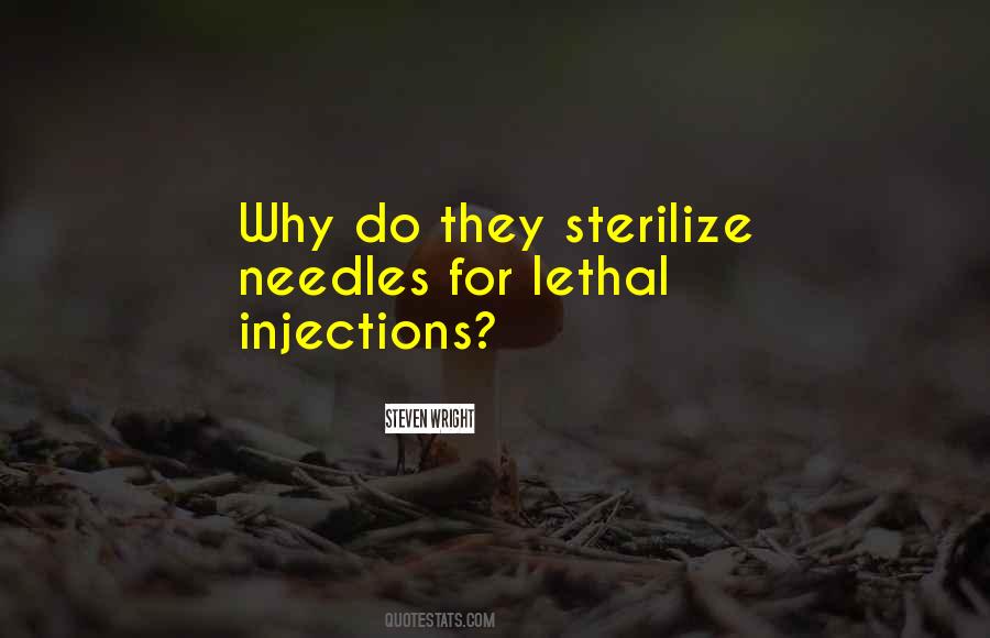 Quotes About Injection #1733957