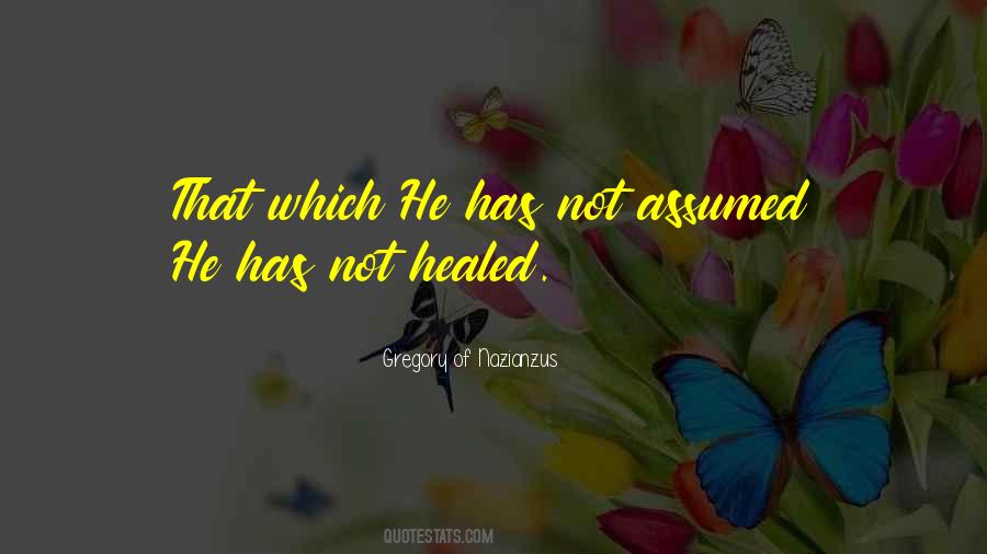 Nazianzus Quotes #133466