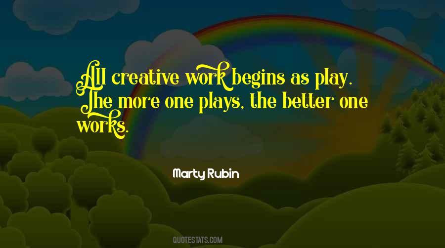 Quotes About Creative Work #205305