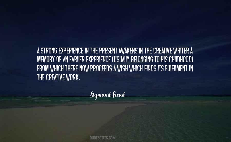 Quotes About Creative Work #346248
