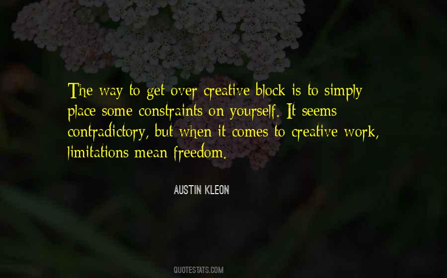 Quotes About Creative Work #363637
