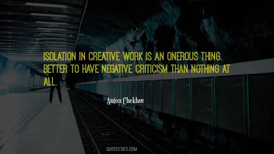 Quotes About Creative Work #471031