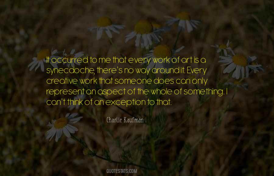 Quotes About Creative Work #489143