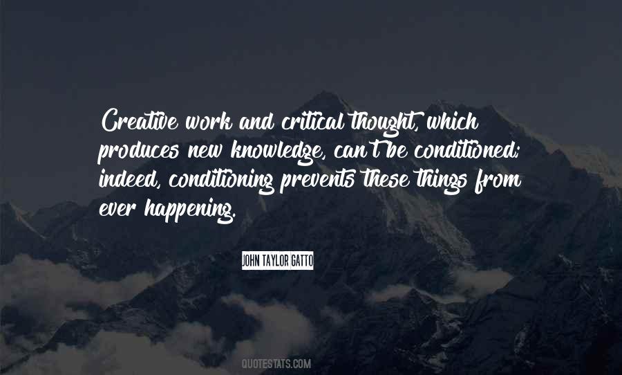 Quotes About Creative Work #582420