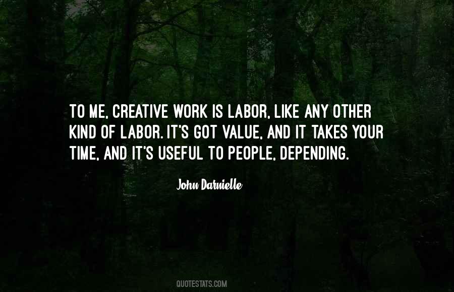 Quotes About Creative Work #791538