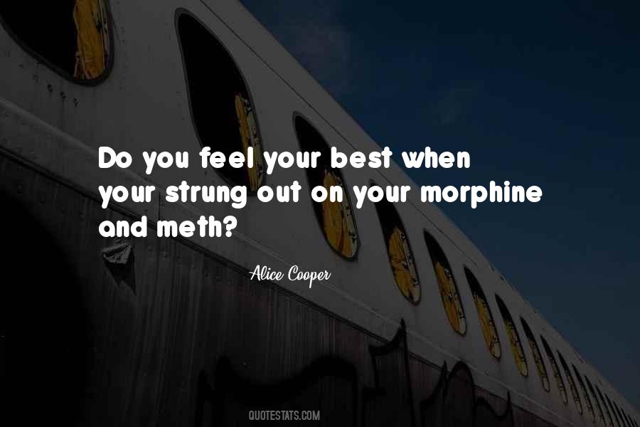 Quotes About Morphine #1396795