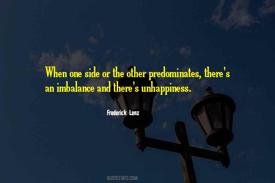 Quotes About Imbalance #1407296