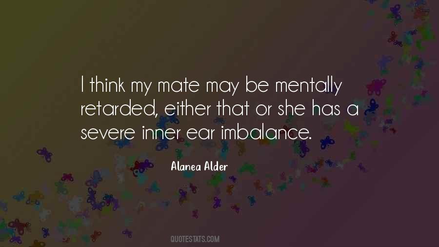 Quotes About Imbalance #1473373