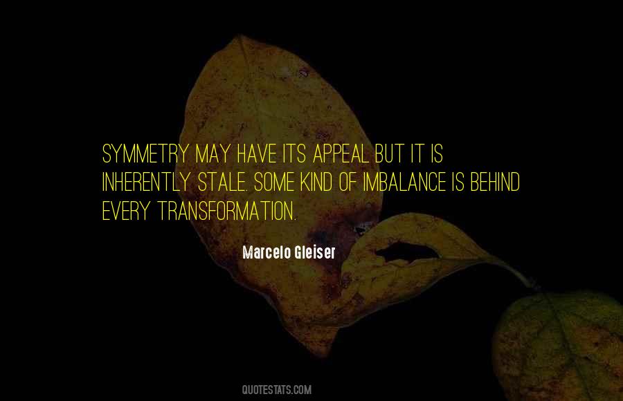 Quotes About Imbalance #641044