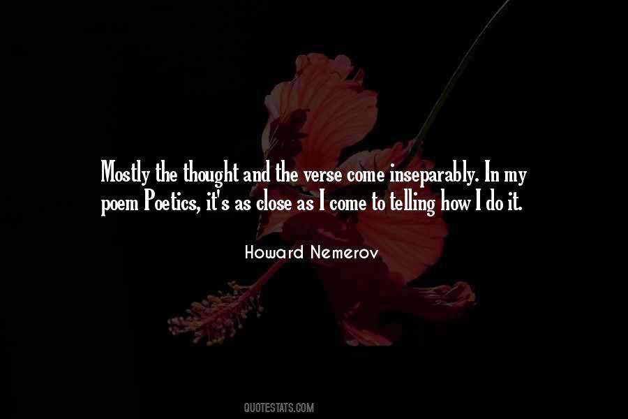 Nemerov Quotes #1645387