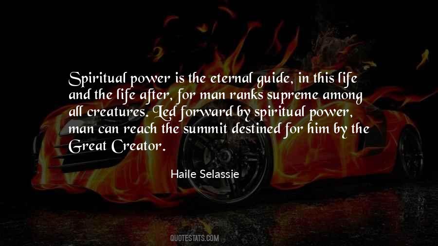 Quotes About Spiritual Power #107242