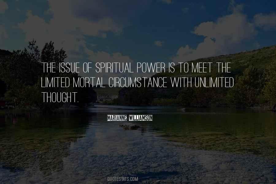 Quotes About Spiritual Power #1764250