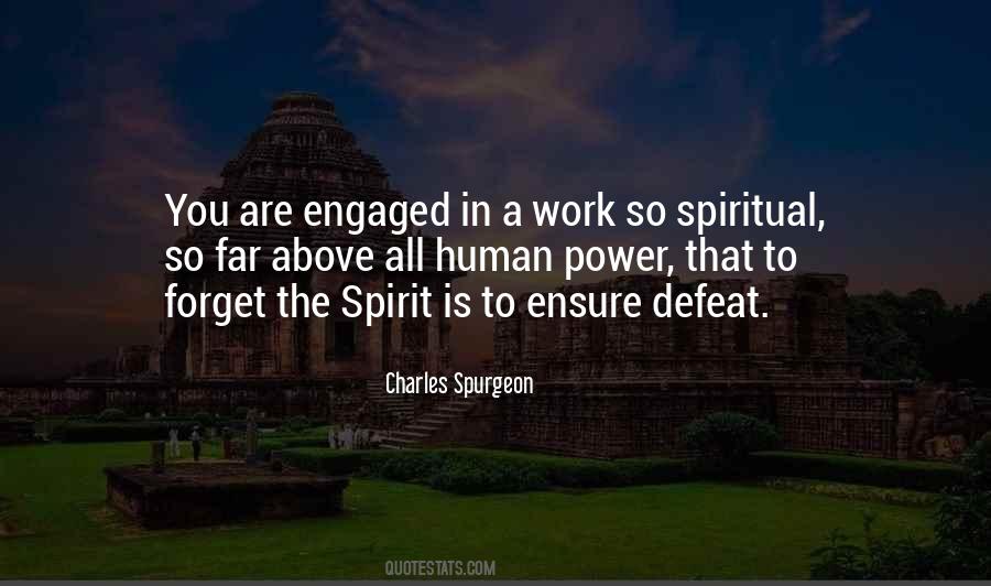 Quotes About Spiritual Power #79356