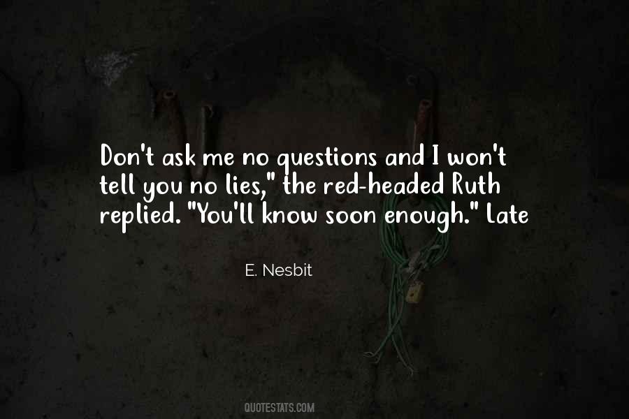 Nesbit Quotes #573730