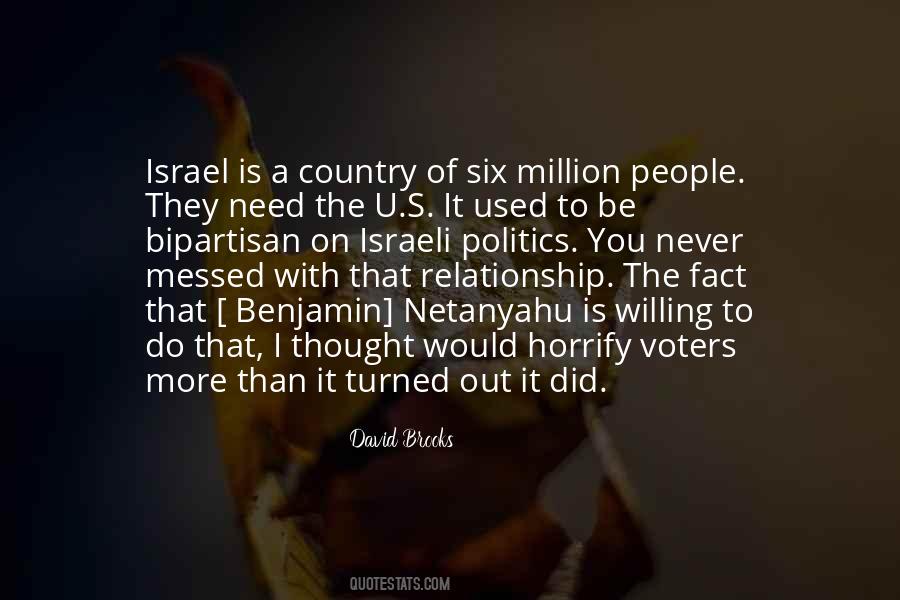 Netanyahu's Quotes #826414