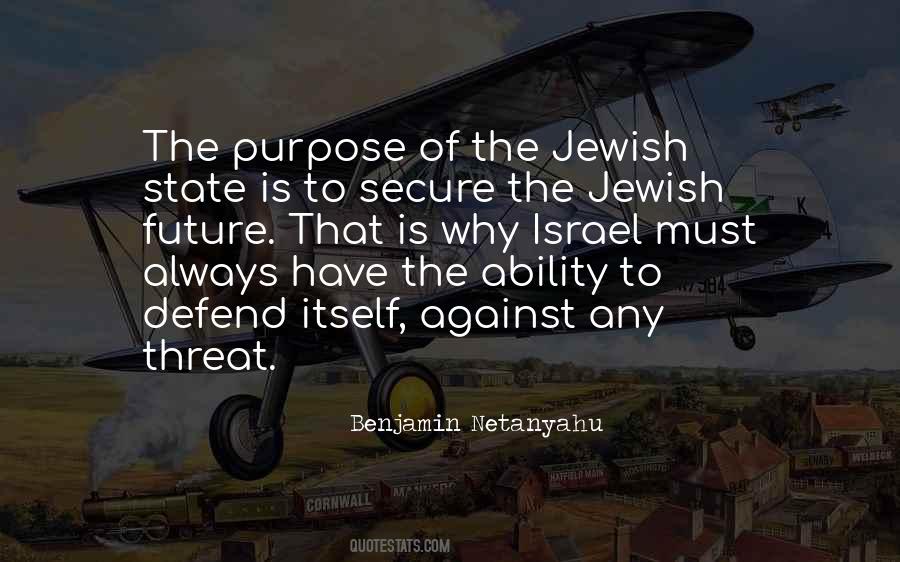 Netanyahu's Quotes #894666