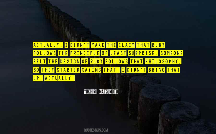Quotes About Design Philosophy #1337946